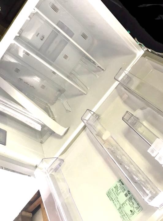 ☆PP☆三菱ノンフロン冷凍冷蔵庫 MR-C37A-W