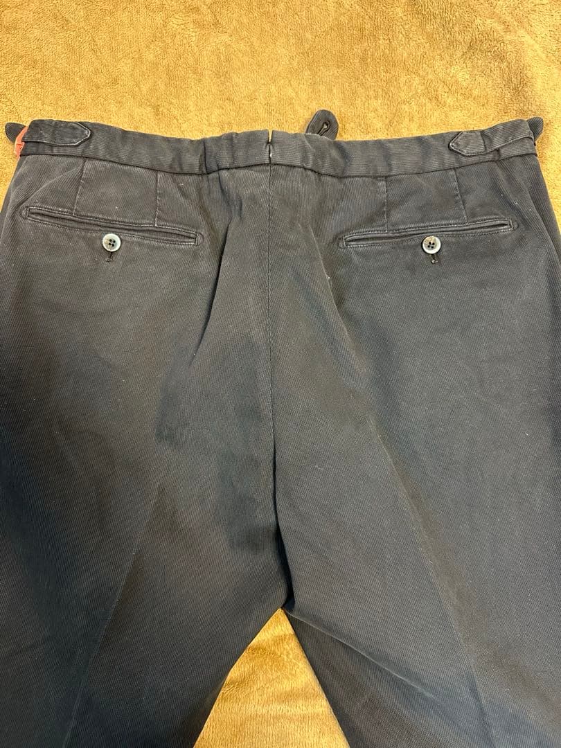 GTA / ジーティーアー 細畝コーデュロイ ツープリーツ 二本セット52