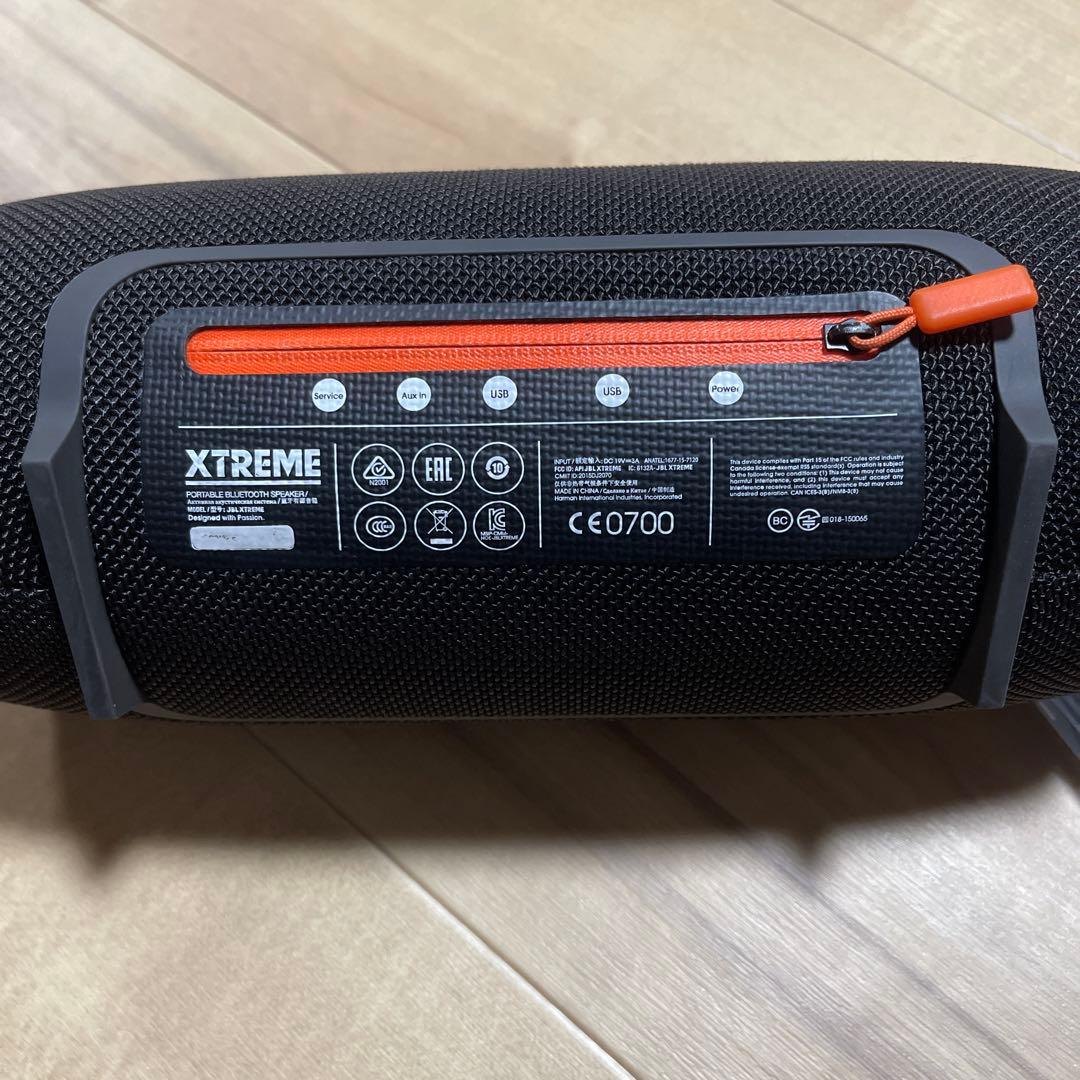 ジャンクです。JBL XTREME ブラック ワイヤレススピーカー