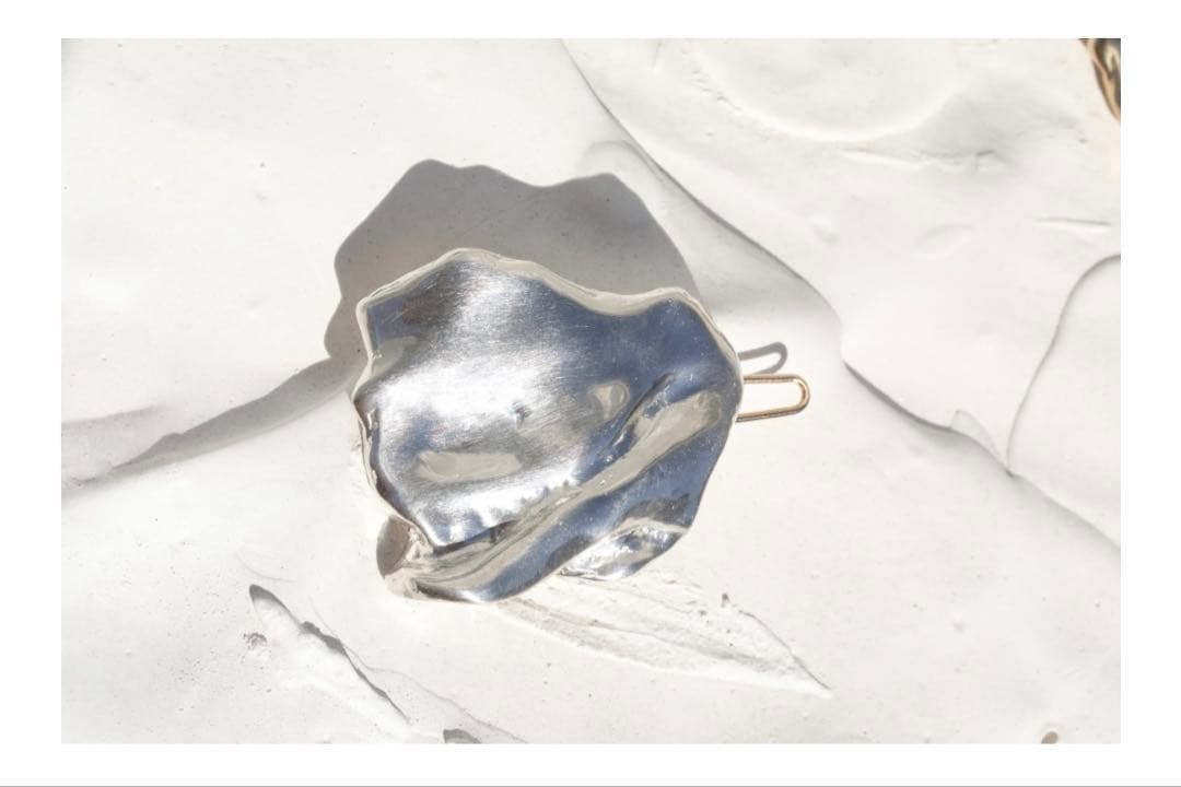 PLUIE コモ エス クリップ(シルバー)