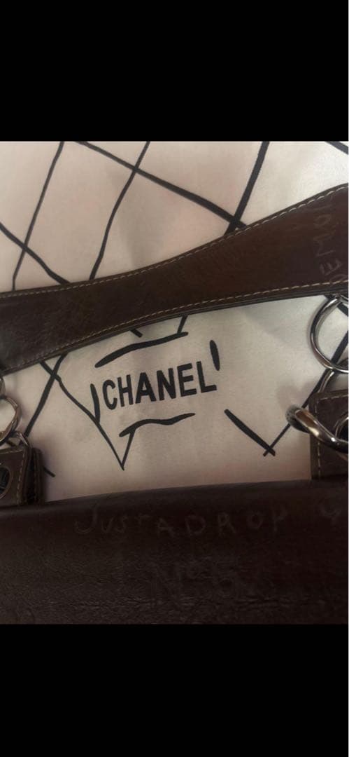 専用ブラウンレザーショルダーバッグ