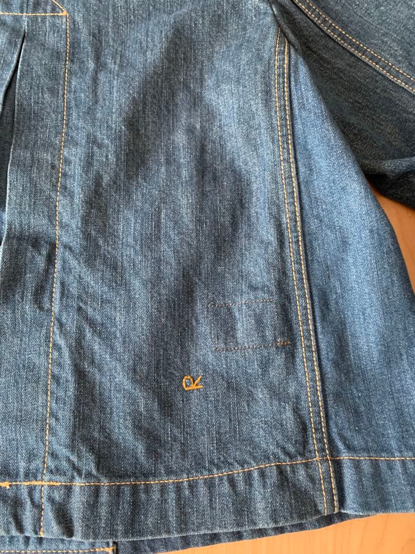 45R ライ麦デニムレフアジャケット　02