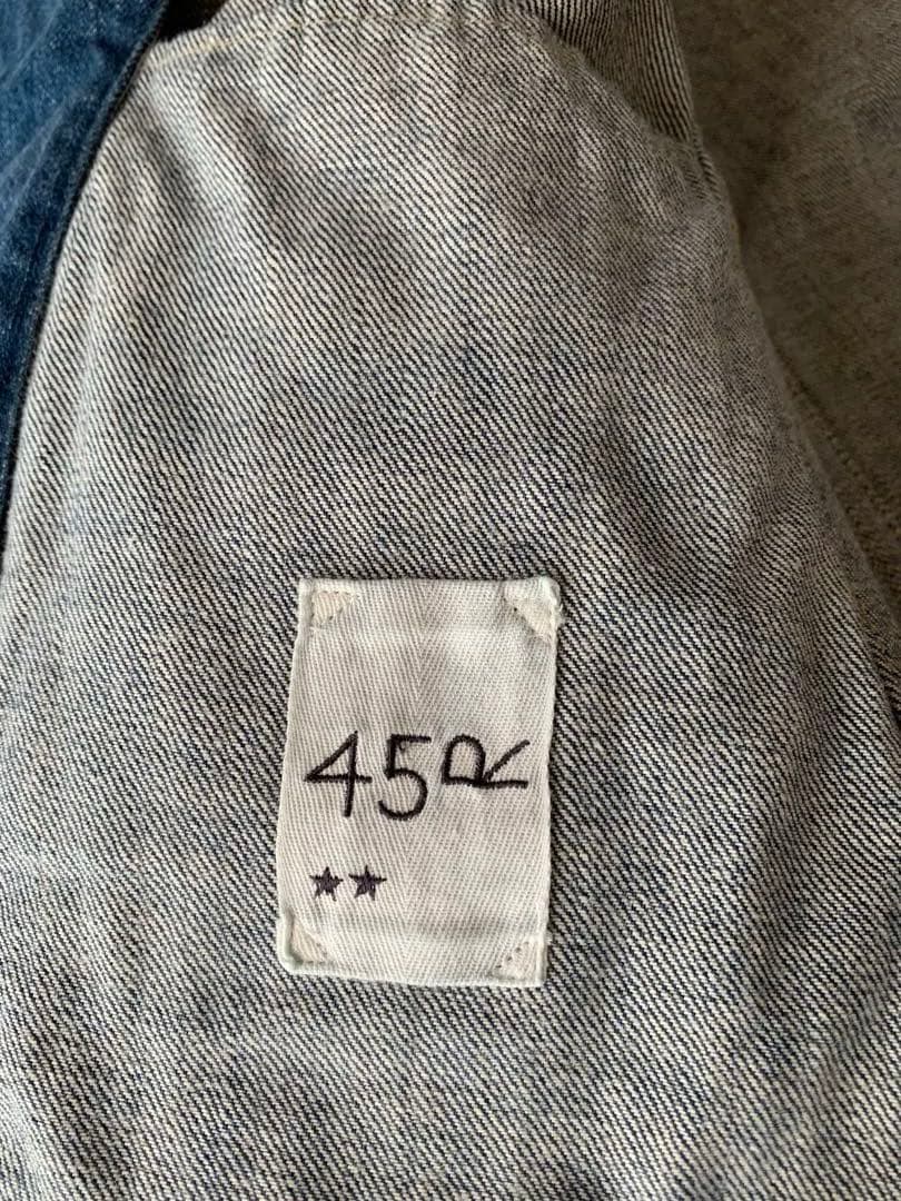 45R ライ麦デニムレフアジャケット　02