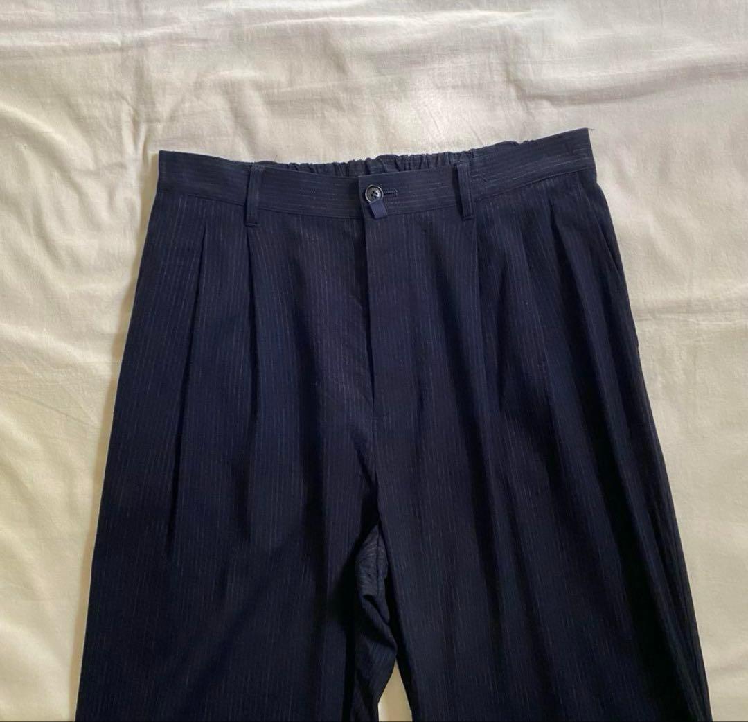 コンフェクト シルクネップストライプ セットアップ