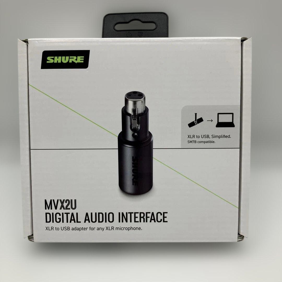 未開封　Shure MVX2U デジタルオーディオインターフェイス