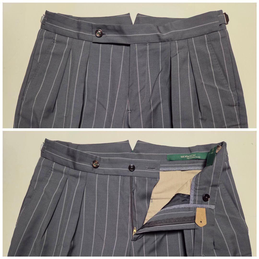 【美品】ベルウィッチ　SCOTCH　アンジェリコ製　ウールトロピカル　46　春夏