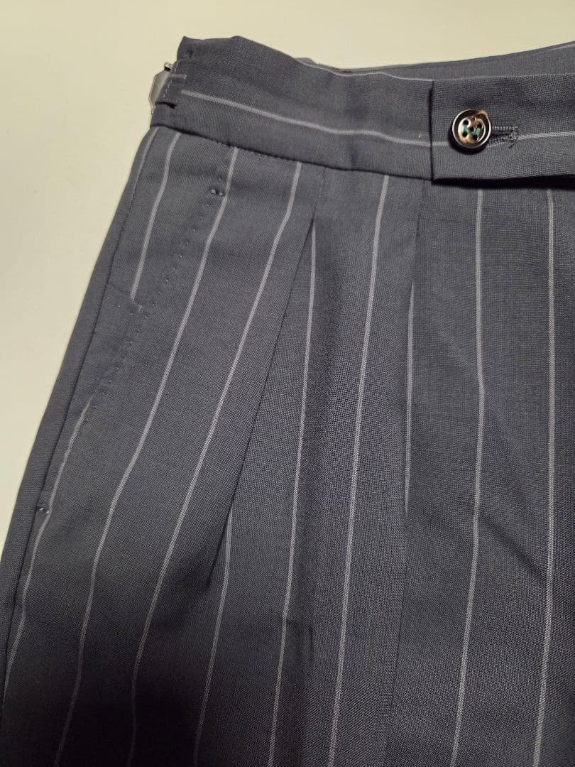 【美品】ベルウィッチ　SCOTCH　アンジェリコ製　ウールトロピカル　46　春夏