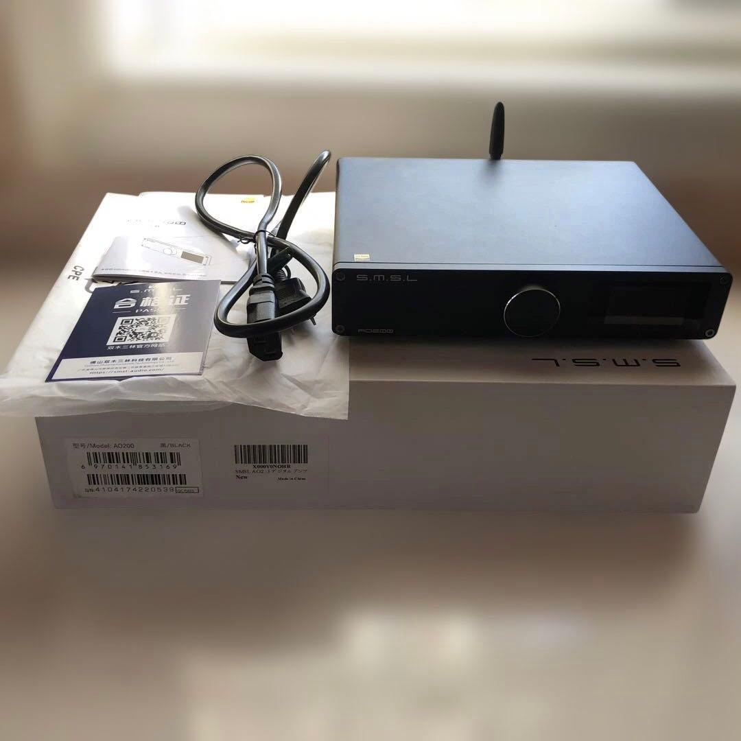 アンプ￼SMSL AO200、サブウーファーYST-SW325、スピーカー￼