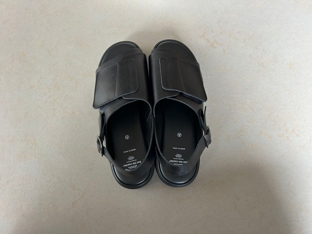 新品 foot the coacher VELCRO SANDALS 9