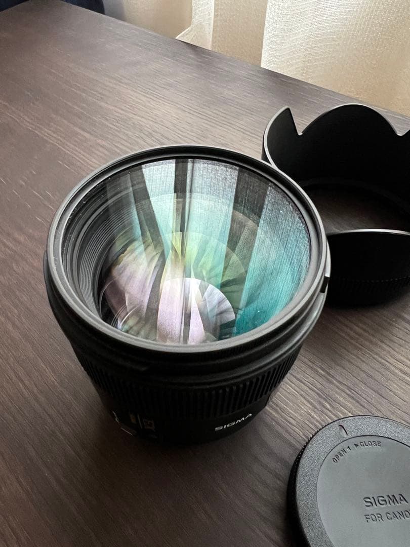 Sigma EX 85mm 1:1.4 DG HSM単焦点レンズ + Pro1D