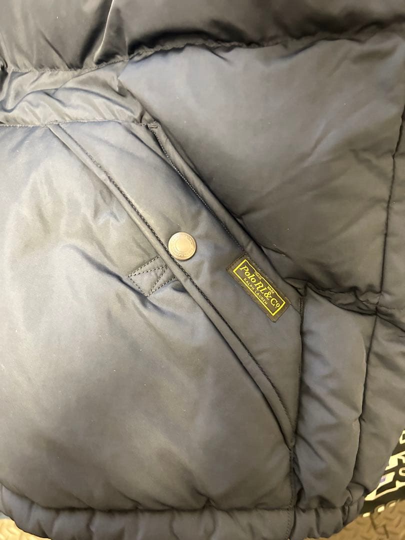 ポロラルフローレン ダウンジャケット ネイビーXXL