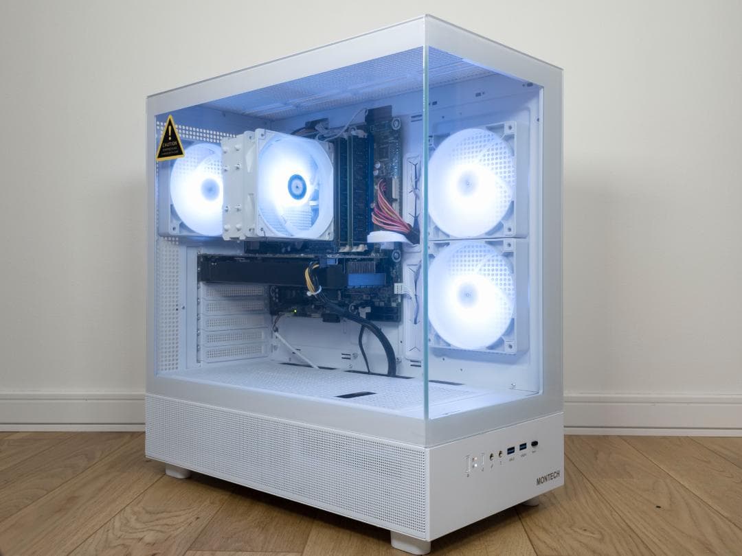 白ゲーミングPC GTX1060 / i7-4770 / SSD 512GB