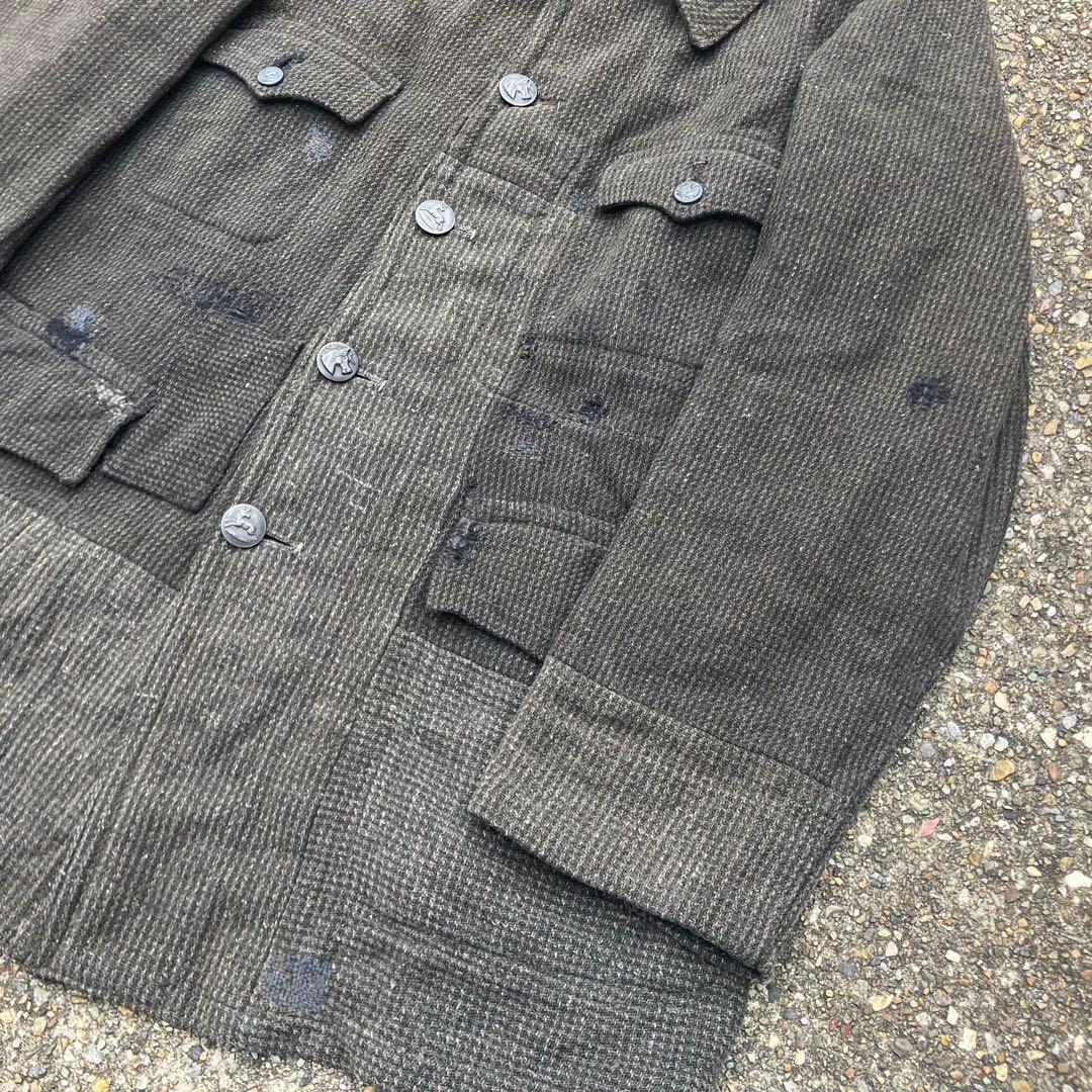 1920〜30s french vintage ウールハンティングジャケット