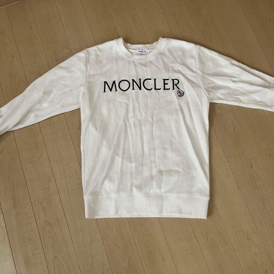り*ょ様 MONCLER ホワイト スウェット M