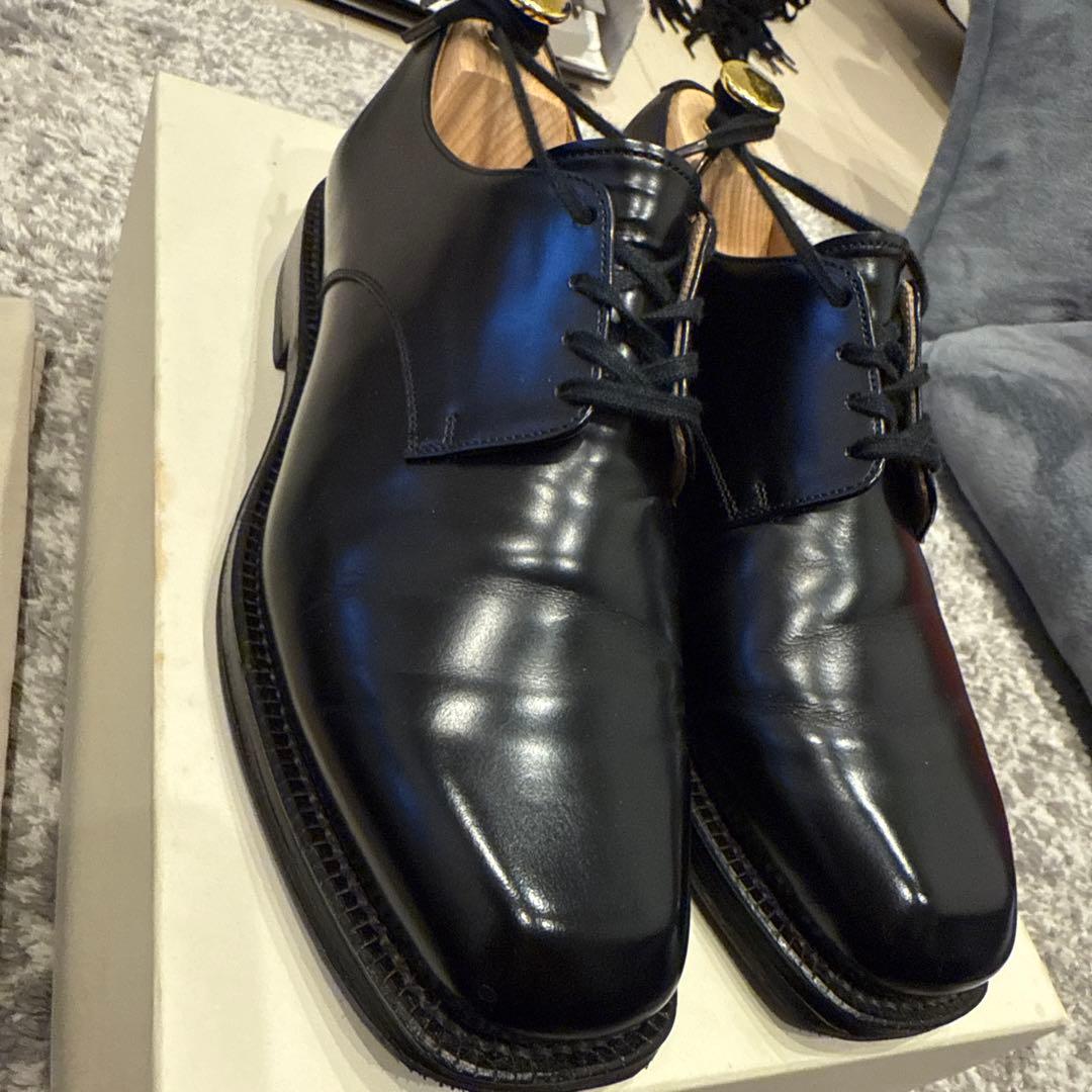 靴 LEATHER SHOES MADE BY FOOT THE COACHER