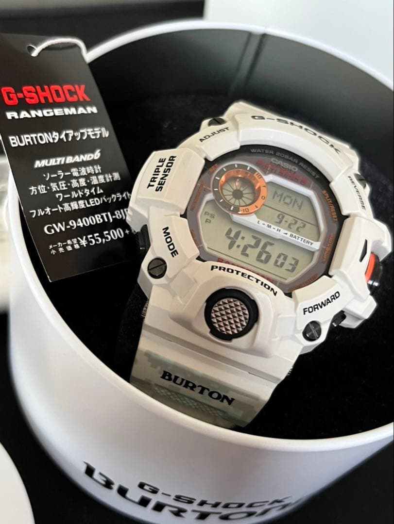 時計 G-SHOCK BURTON GW-9400BTJ-8JR