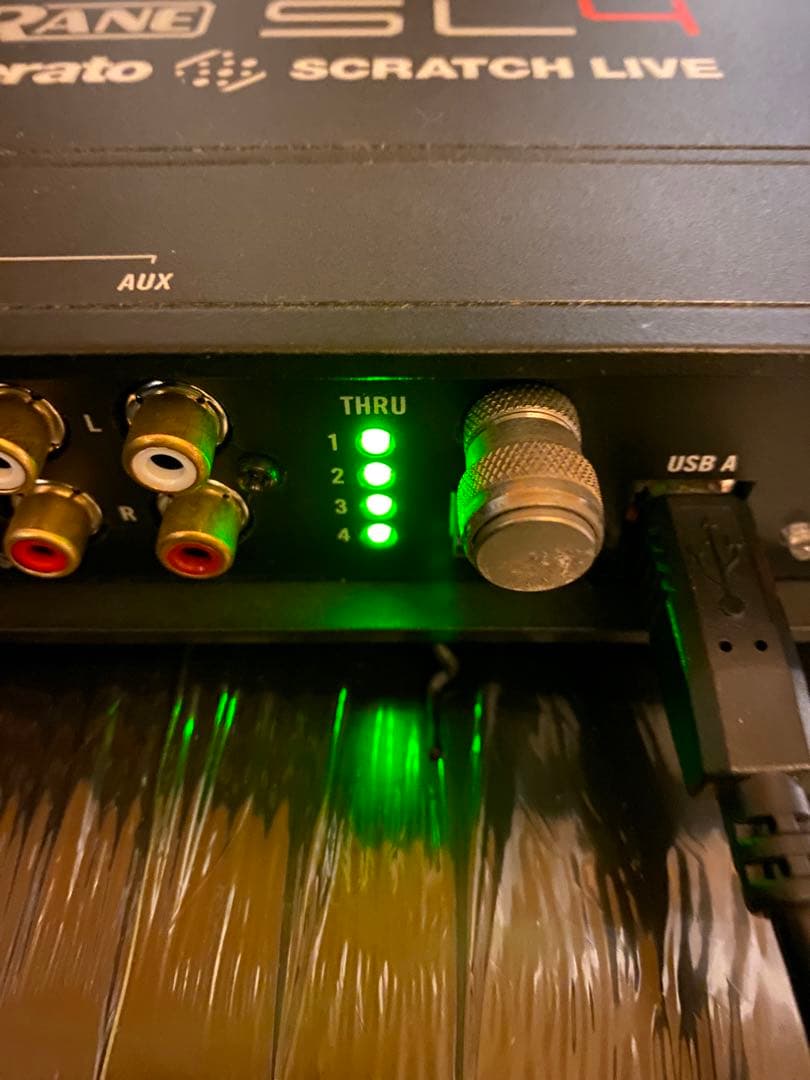 RANE SL4 serato DJインターフェース通電確認済み アダプター付き