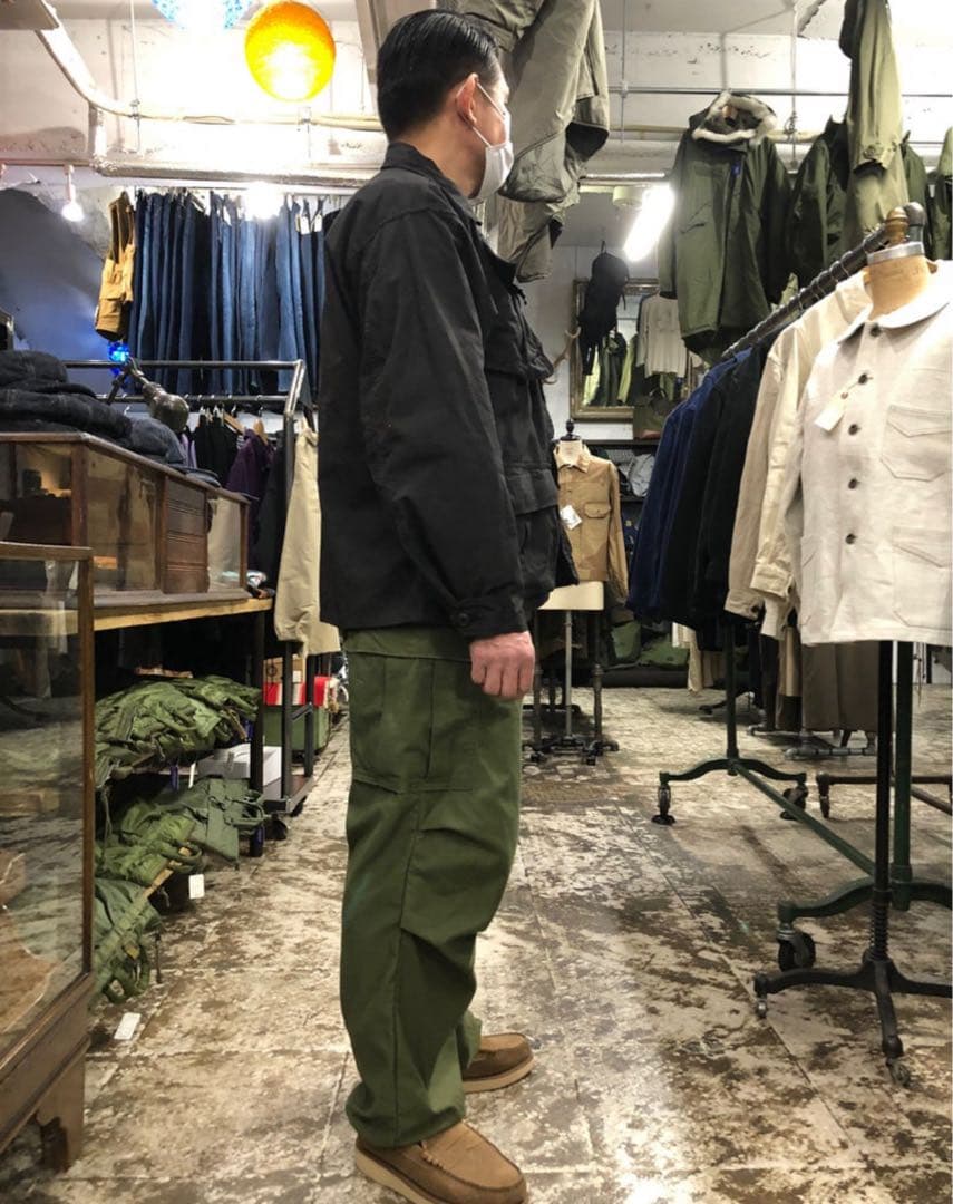 ジャングルファティーグジャケットブラックforemost富山