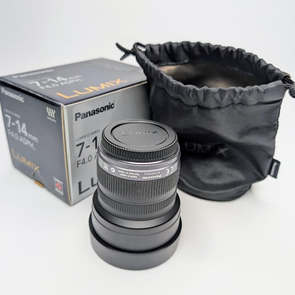Panasonic LUMIX G VARIO 7-14mm F4 美品