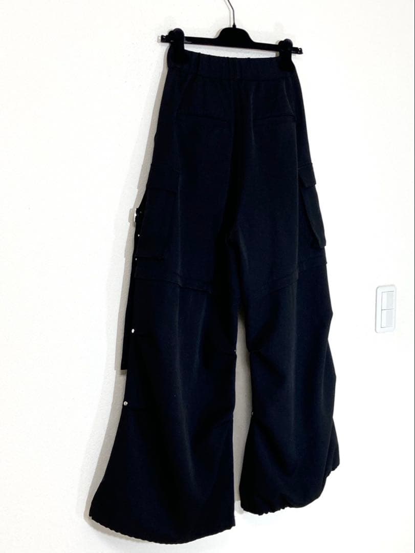 HARE ハレ 2WAYメタルカーゴパンツ　黒　極美品