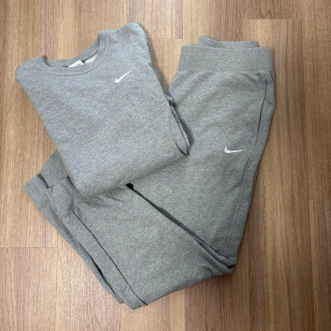 ク*い様 【セットアップ美品】NIKE スウェット　上下セット　 グレー L・X