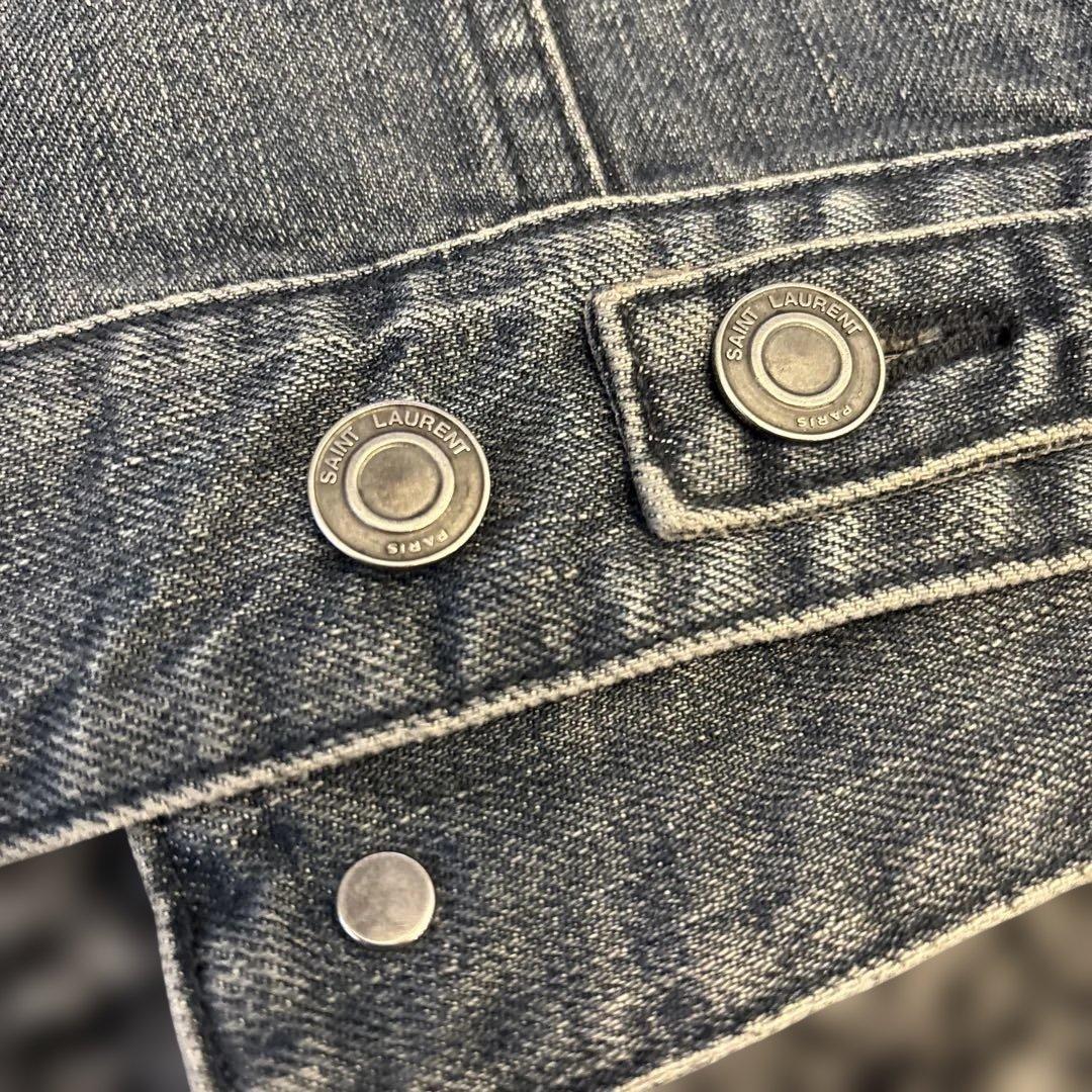 SAINT LAURENT ダークデニムジャケット　メンズ