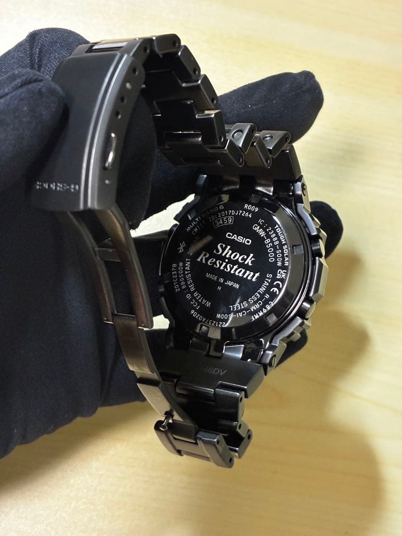 カシオ GMW-B5000MB　フルメタル　マットブラック　美品