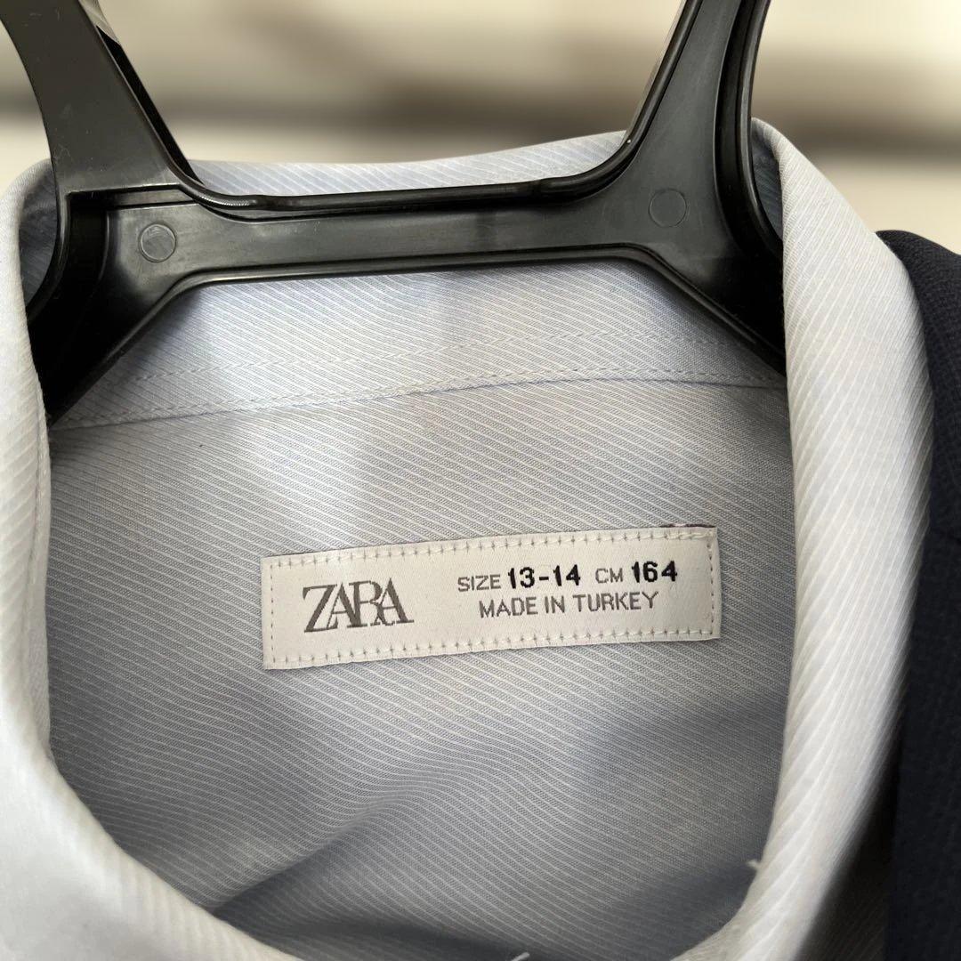 美品　ZARA ザラ 5点セット 小学生 卒業式 スーツ ネイビー 164㎝