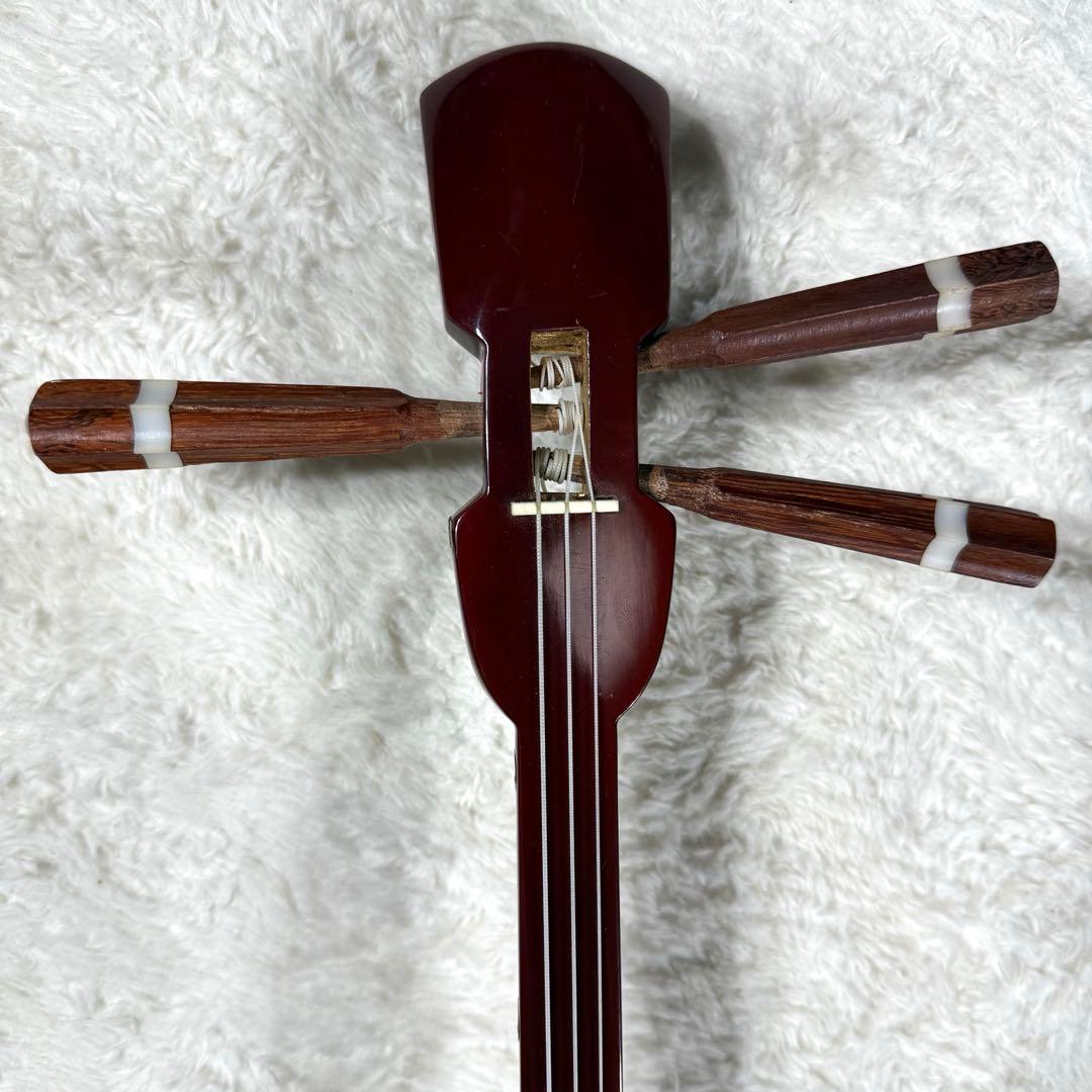 三線 沖縄三線 人工皮張り