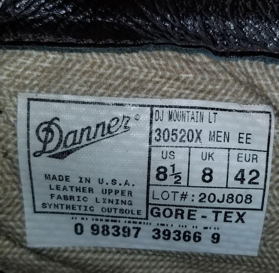 美品 USA製 ダナー Danner 30520X マウンテンライト ブーツ