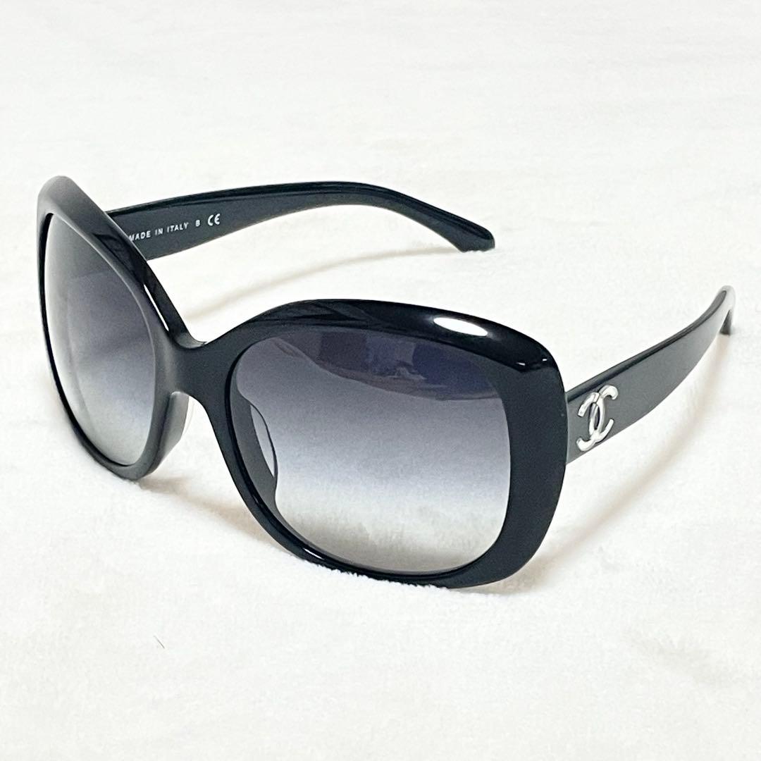 極美品 CHANEL シャネル サングラス グラデーションレンズ 付属品完備