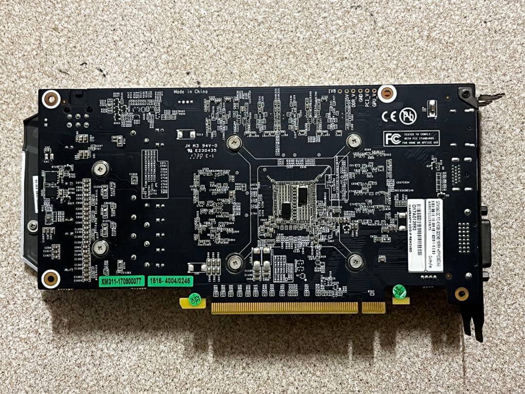 玄人志向 GEFORCE GTX1060 6GB グラフィックボード