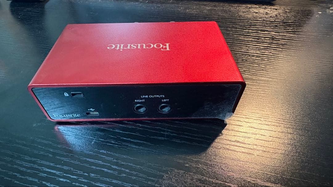 DTM・DAW Focusrite Scarlett Solo (3rd Gen)