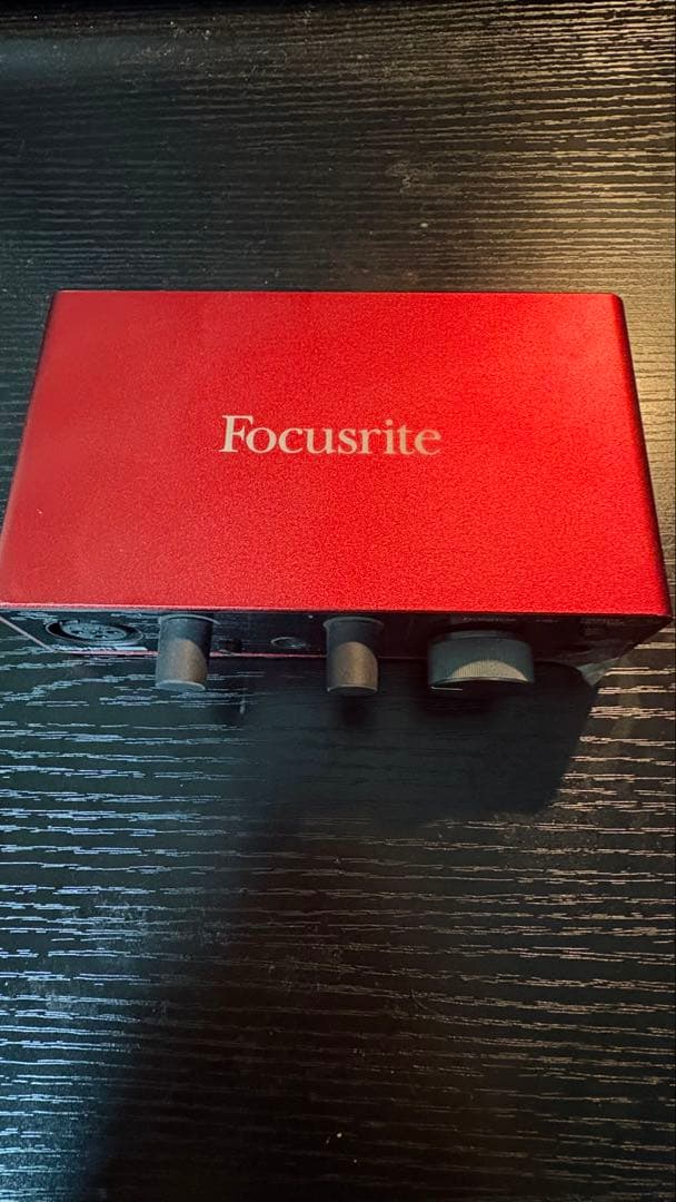 DTM・DAW Focusrite Scarlett Solo (3rd Gen)