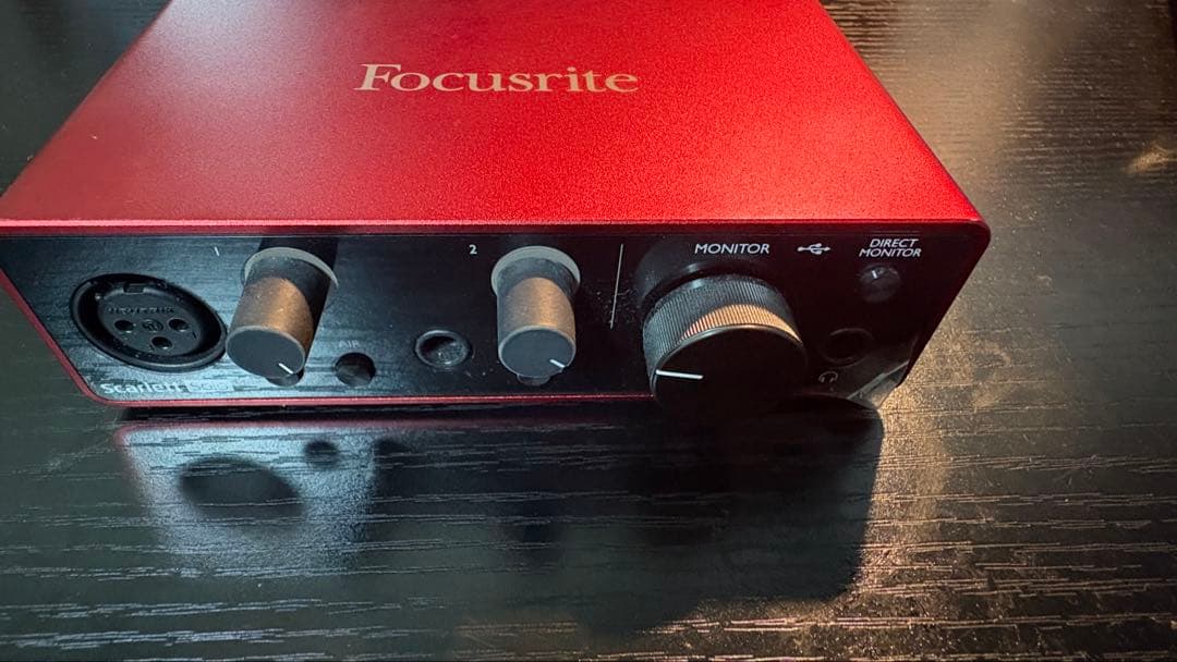 DTM・DAW Focusrite Scarlett Solo (3rd Gen)