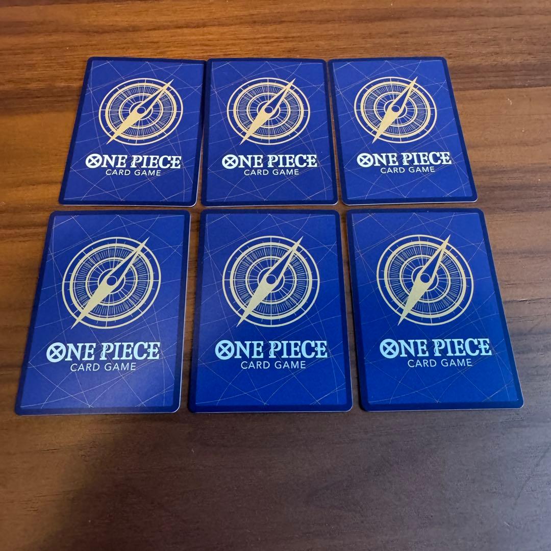 ワンピースカード　パラレル五老星フルセット