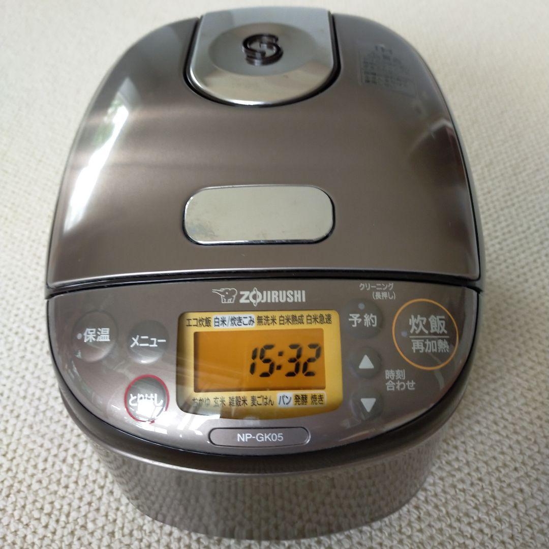 炊飯器 象印 NP-GK05【取扱説明書付】