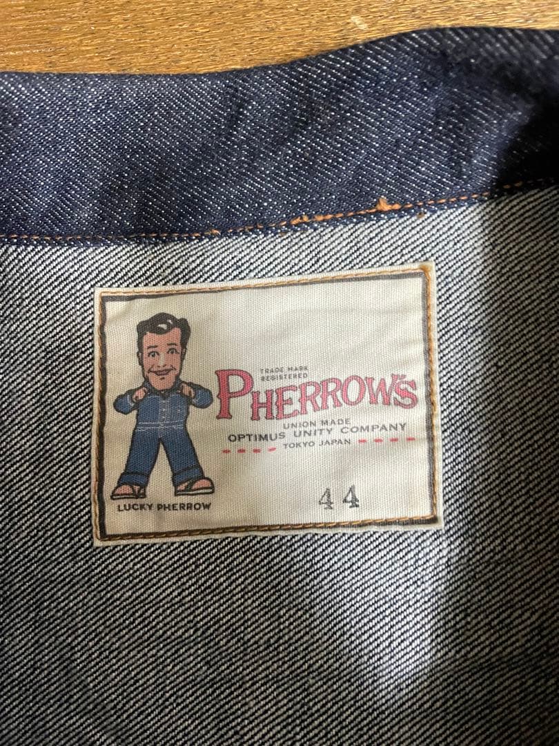 Pherrow's フェローズ　デニムジャケット　Gジャン　ファーストモデル