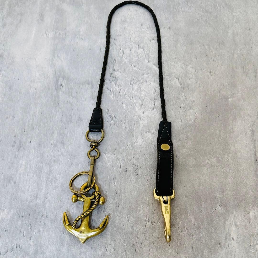 RRL ダブルアールエル ラルフローレン アンカーフック ウォレットチェーン