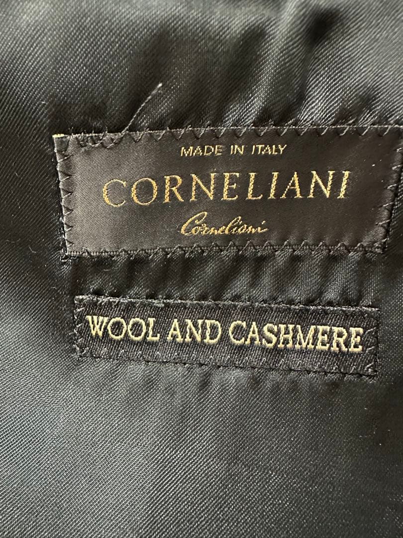 CORNELIANI ウールカシミヤ テーラードコート