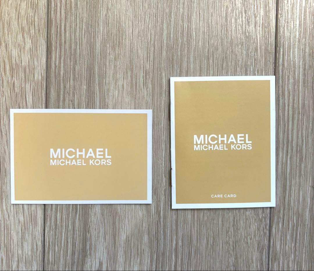 お値下げ可能！【新品未使用】マイケルコース 長財布 ベージュ ケアカード付
