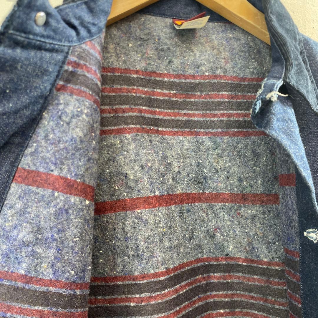 【美品】BIG BEN デニム カバーオール 濃厚 ライナー USA製