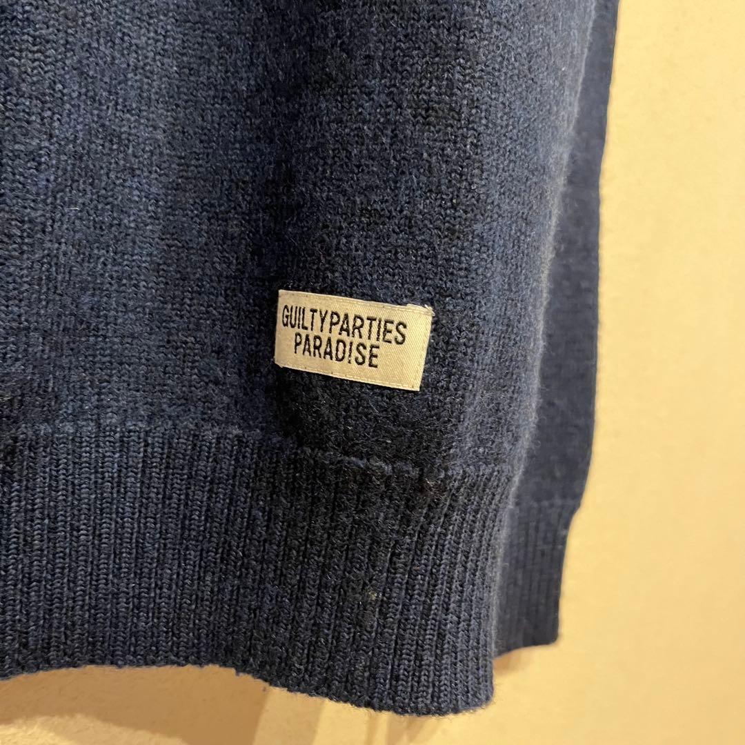 【美品】WACKO MARIA CLASSIC CREWNECK SWEATER