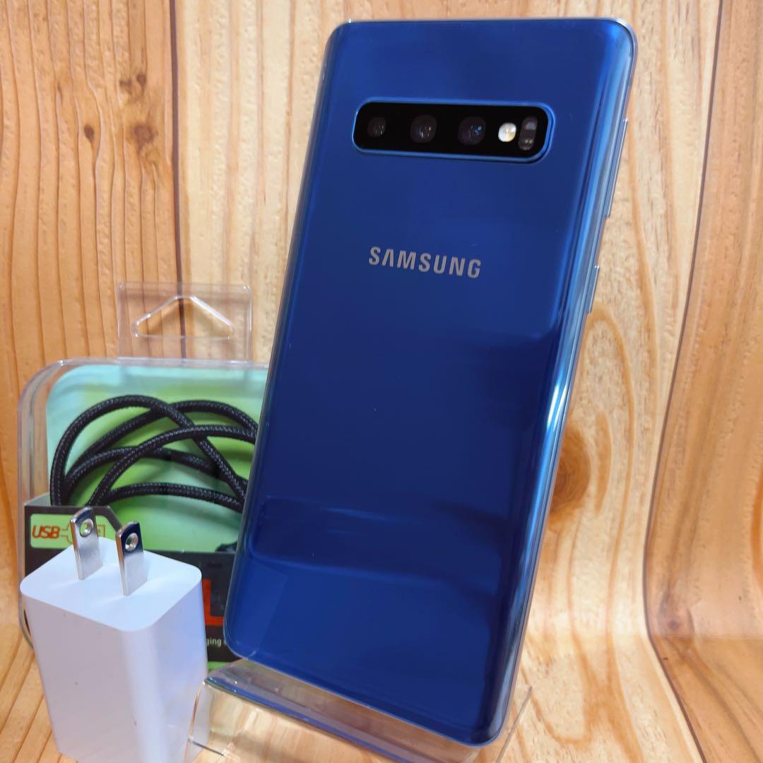 SIMフリー 本体 Galaxy S10 128 GB 036 プリズムブルー