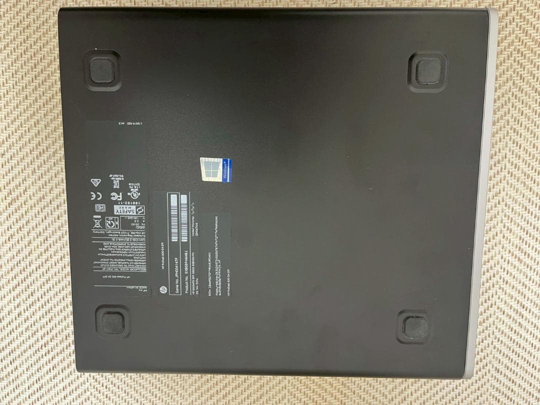 ★期間限定特価★HP Prodesk 600 G4デスクトップ高速即納新品SSD