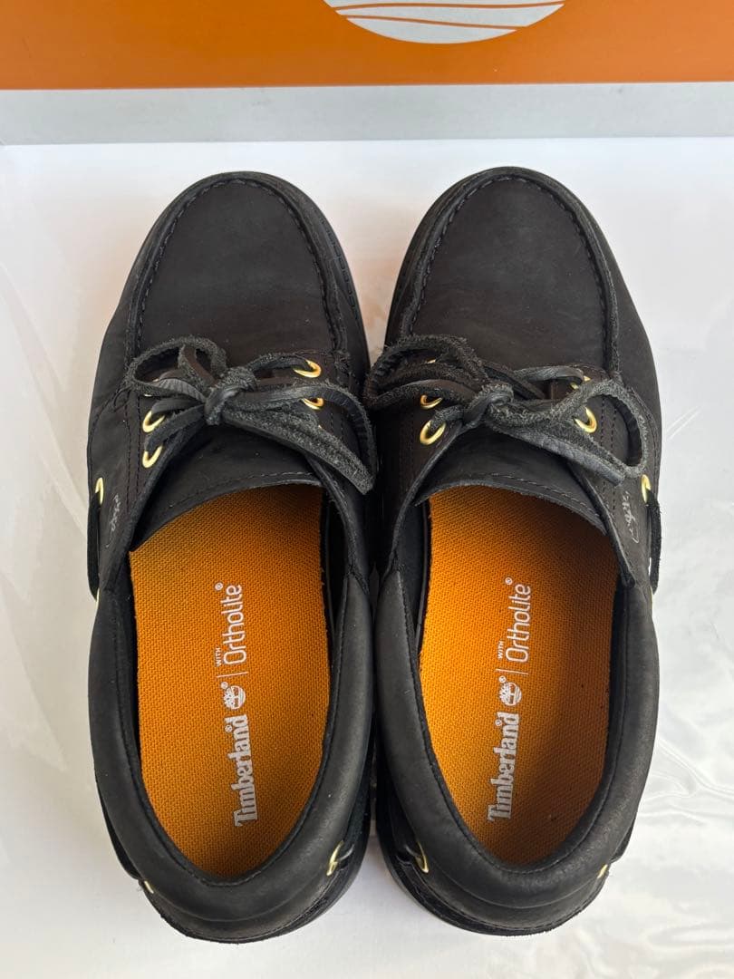 ティンバーランド ブラック STONE STREET BOAT SHOE