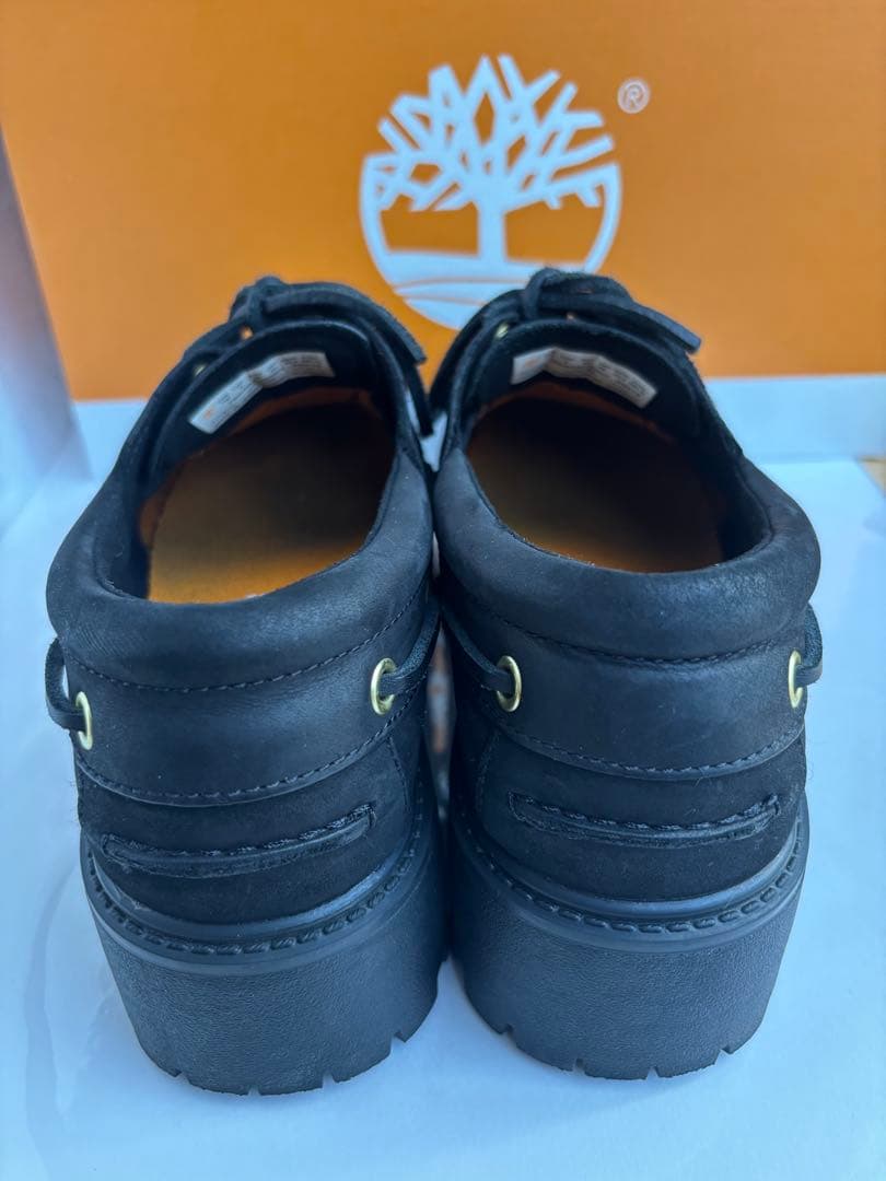 ティンバーランド ブラック STONE STREET BOAT SHOE