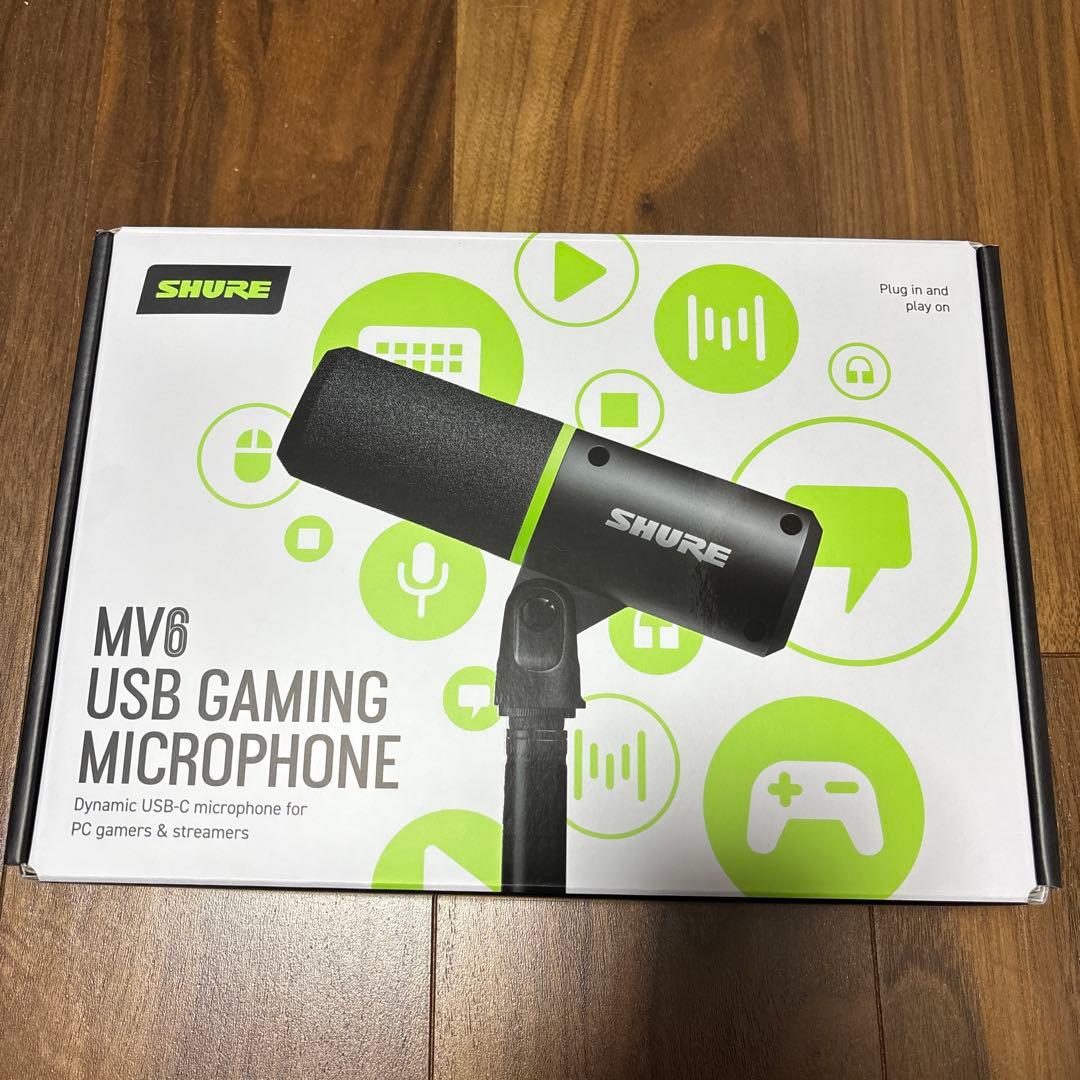 【匿名配送】Shure MV6 USB Gaming Microphone