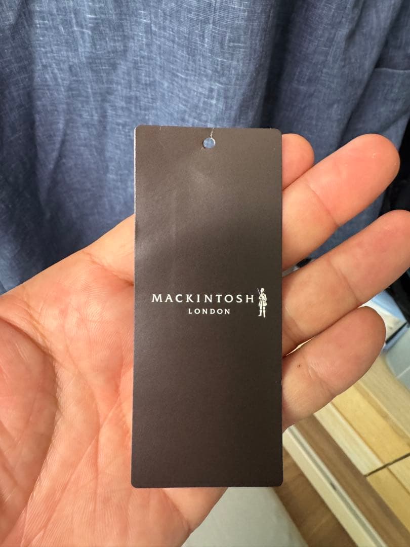 マッキントッシュロンドン テーラードジャケット SOLOTEX リネンジャケット