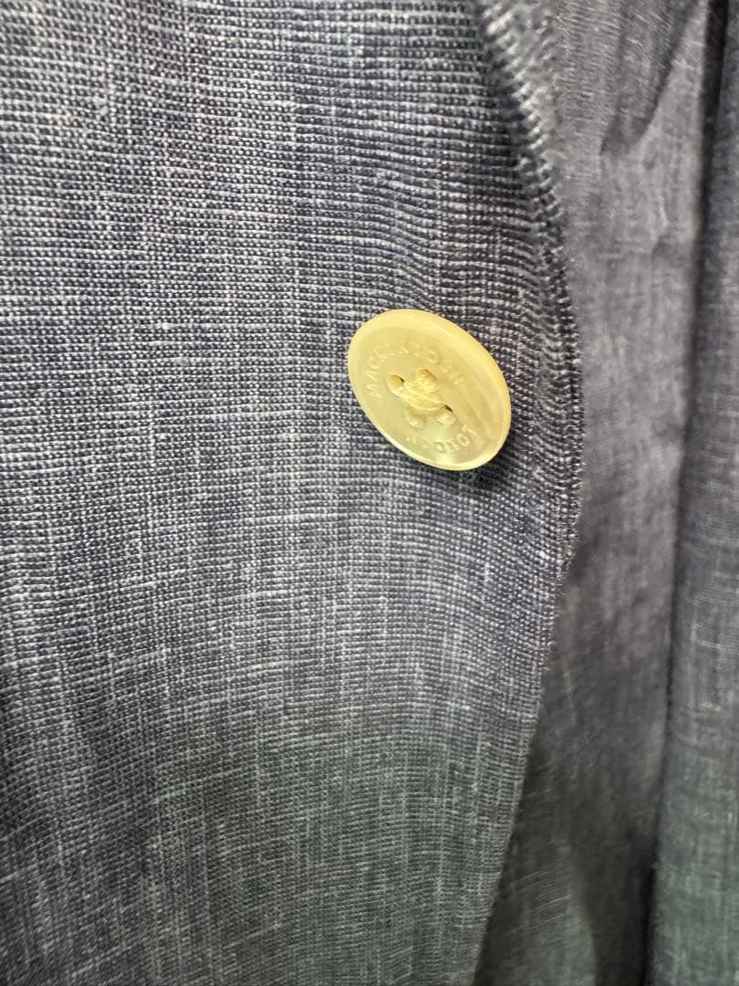 マッキントッシュロンドン テーラードジャケット SOLOTEX リネンジャケット